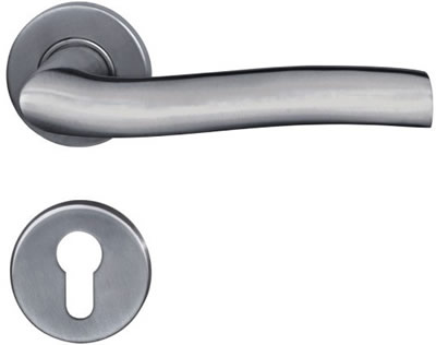 Solid Stainless Steel Lever Handle